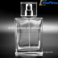 115ml Custom Design Refillable Empty Flat Squre Shape Perfume Glass Bottle ,perfume glass bottle,glass perfume bottle